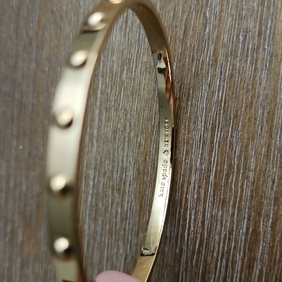 Kate Spade Gold Plated Studded Bangle - Picture 5 of 6